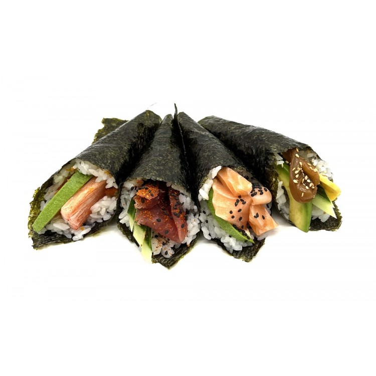 Temaki mix 4 stuks*