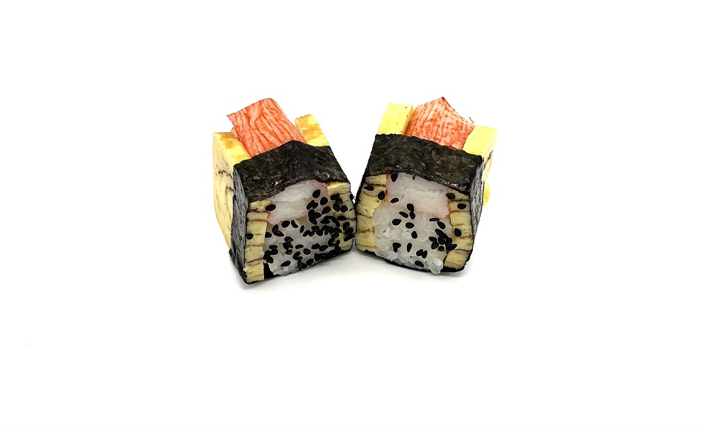 Nigiri block omelet krab 2 stuk