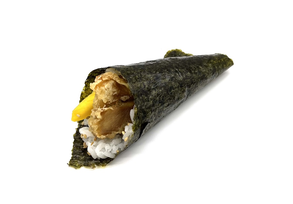 Temaki gebakken kip 1 stuks