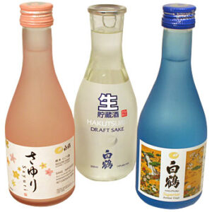 Hakutsuru Sake 3 fles