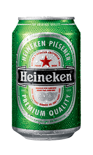 Heineken bier blik