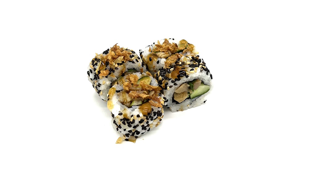 Uramaki kip teriyaki 4 stuks