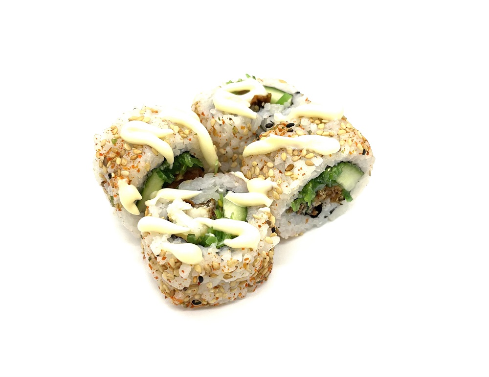 Uramaki softshell krab 4 stuks