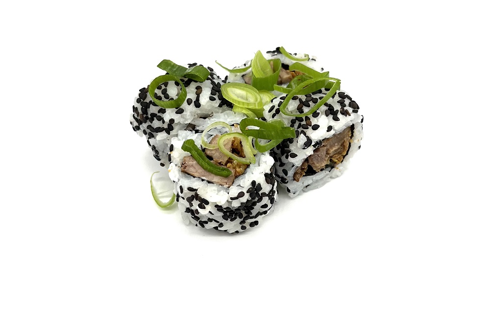 Uramaki teppanyaki bief 4 stuks