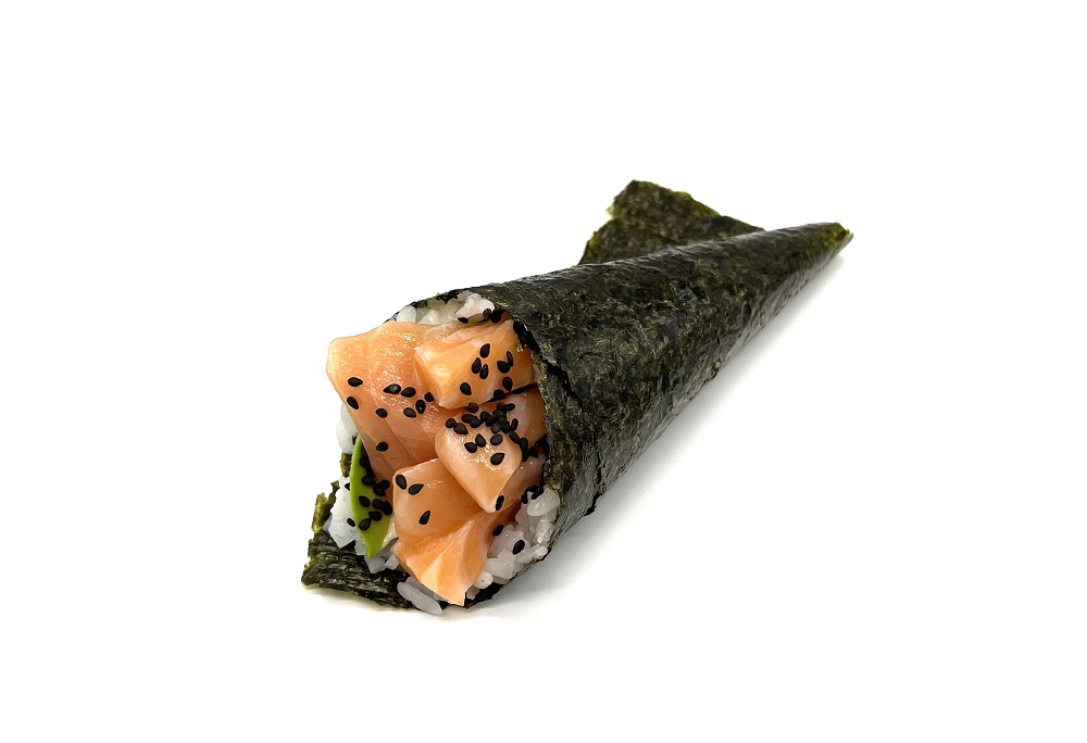Zalm Temaki 1 stuks