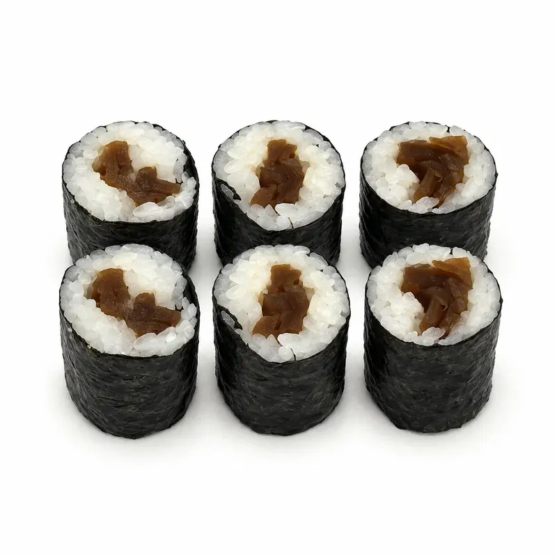 Hosomaki kampyou 6 stuks