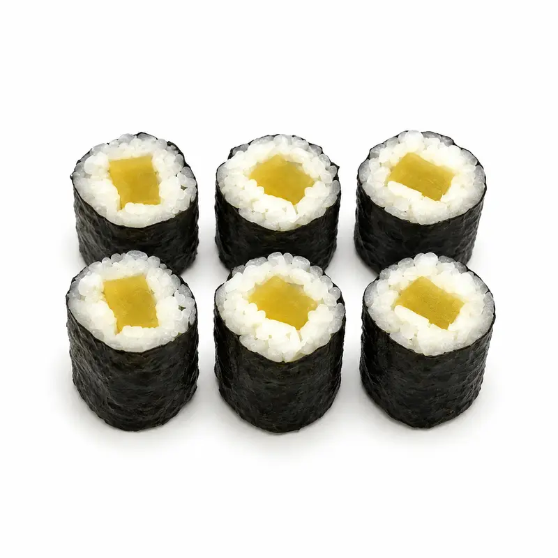 Hosomaki oshigo 6 stuks
