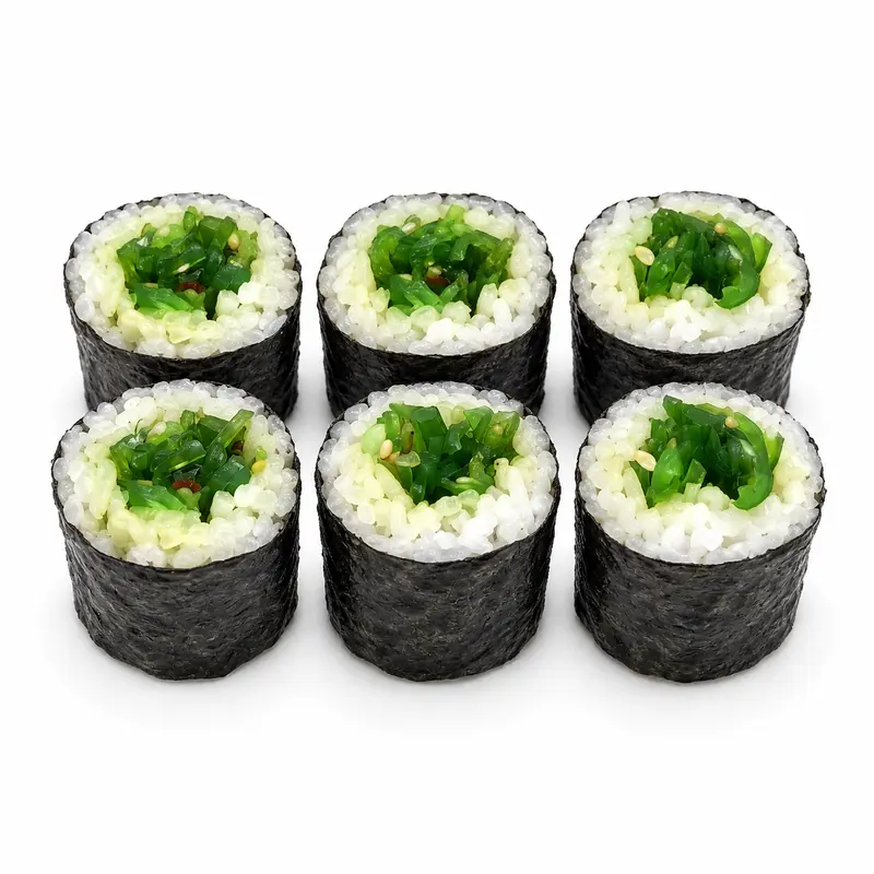 Hosomaki zeewier 6 stuks